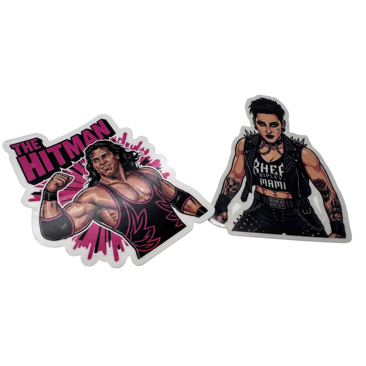 ELITE WRESTLING LEGENDS | 25pc Pro Wrestling Vinyl Stickers
