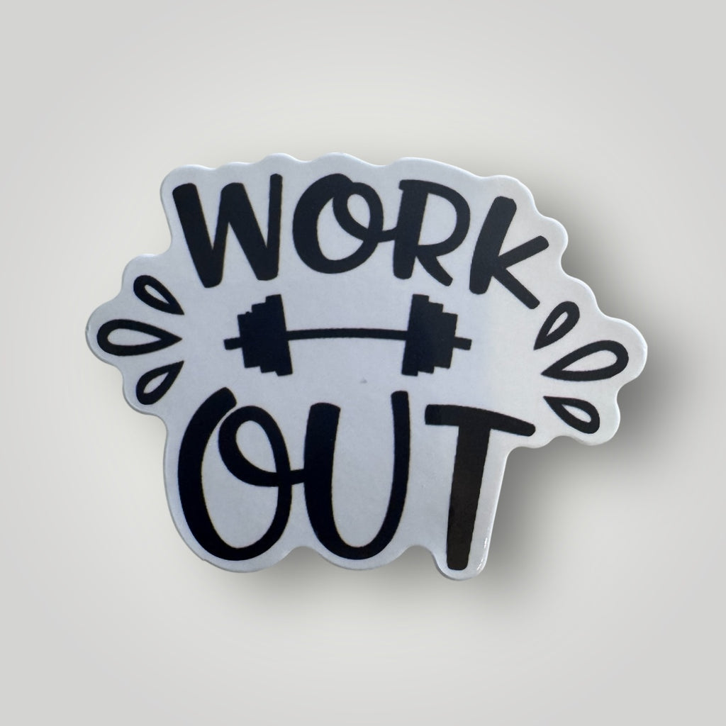 GRIND & GLOW | 50pc Inspirational Fitness & Workout Stickers